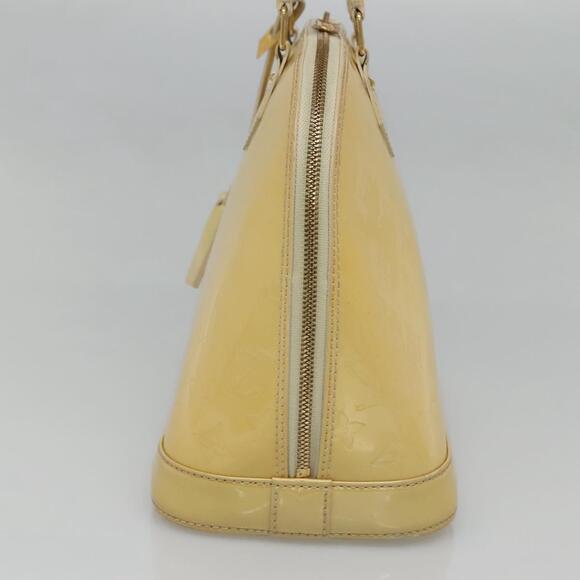 LOUIS VUITTON Monogram Vernis Alma PM Hand Bag Broncorail M91445 - Picture 4 of 16